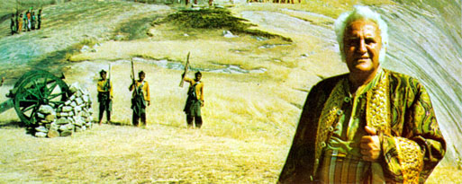 Lord Brooke mostra al colonnello Fitzgerald l'esercito di daiacchi